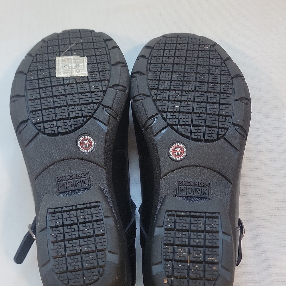 Black Mary Jane Work Shoes - Picture 6 of 9